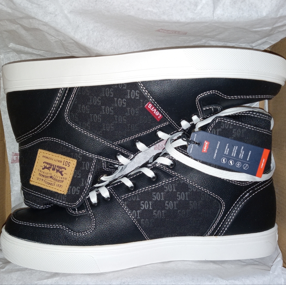 COPY - NWT NIB Mens Levi's 501 Mason Hi MNGRM Sz 10